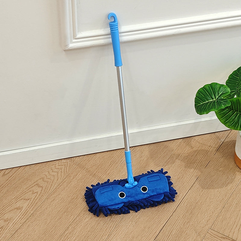 Mini mop with lion cartoon design, suitable for parent-child games, a tool for children's cleaning, detachable head cover
